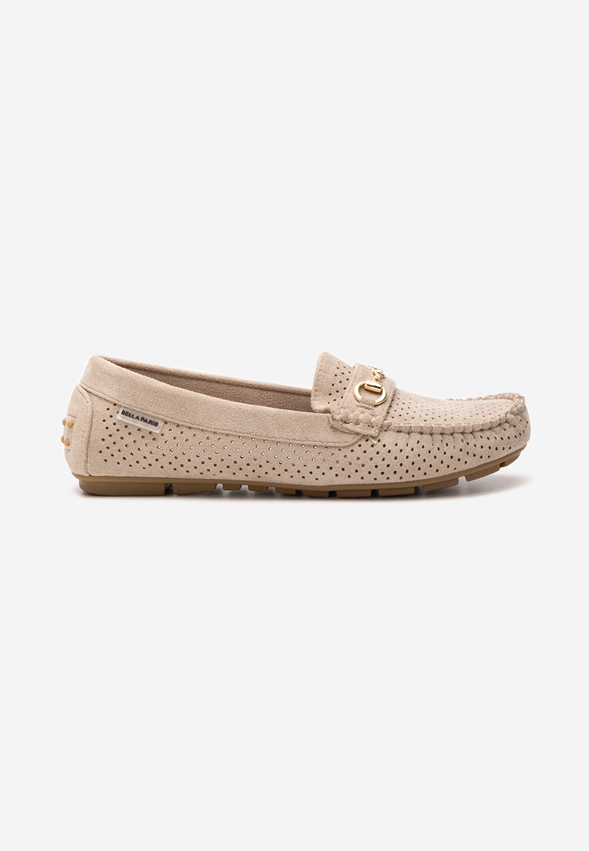Mocassini da donna Aishani V2 beige