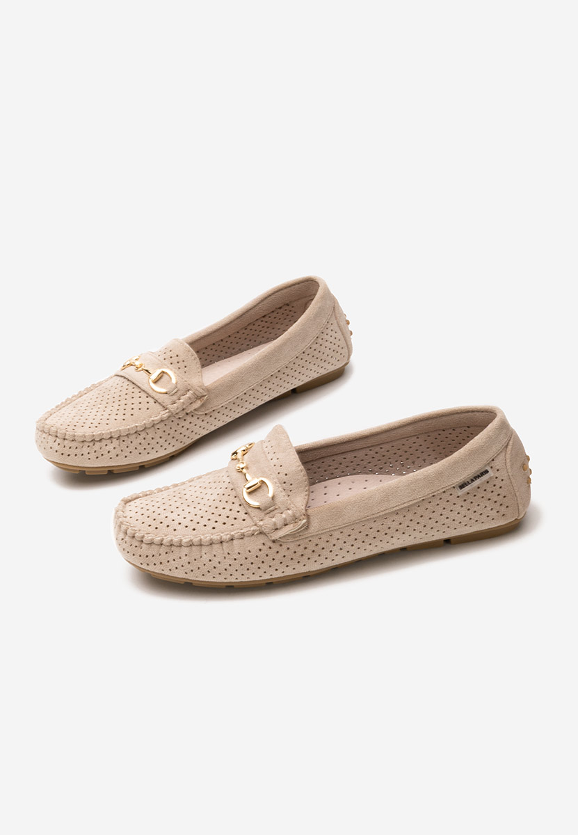 Mocassini da donna Aishani V2 beige