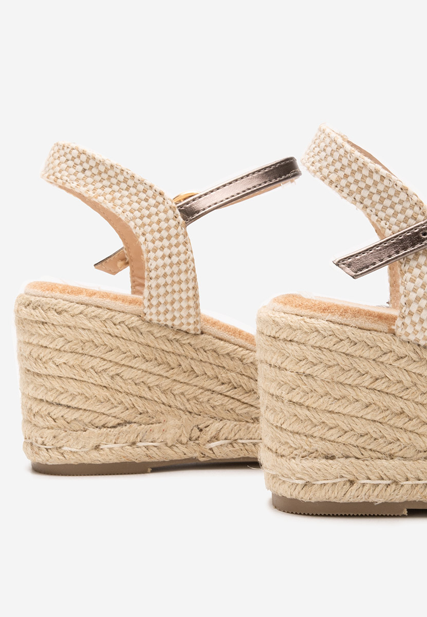 Espadrillas zeppa Finana grigio