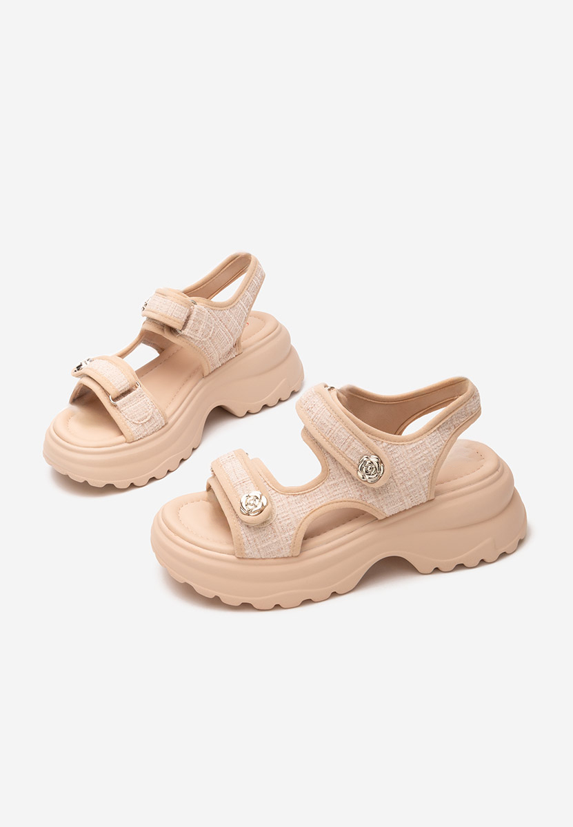 Sandali platform Waneta cachi