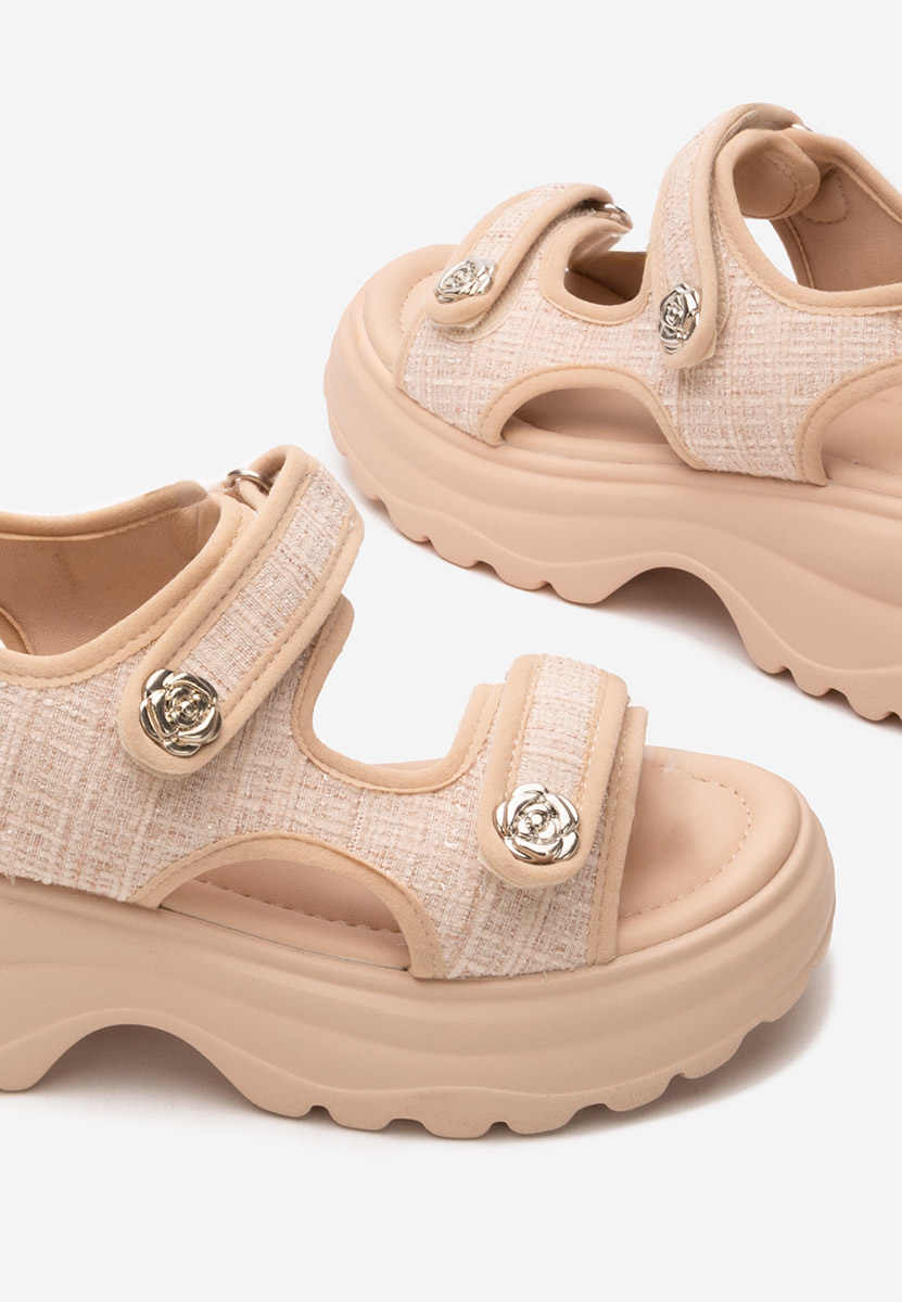 Sandali platform Waneta cachi