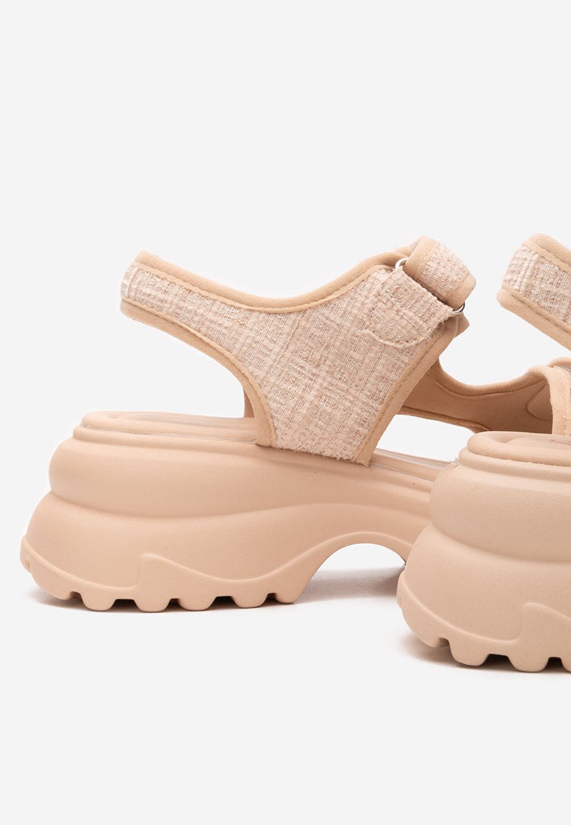 Sandali platform Waneta cachi