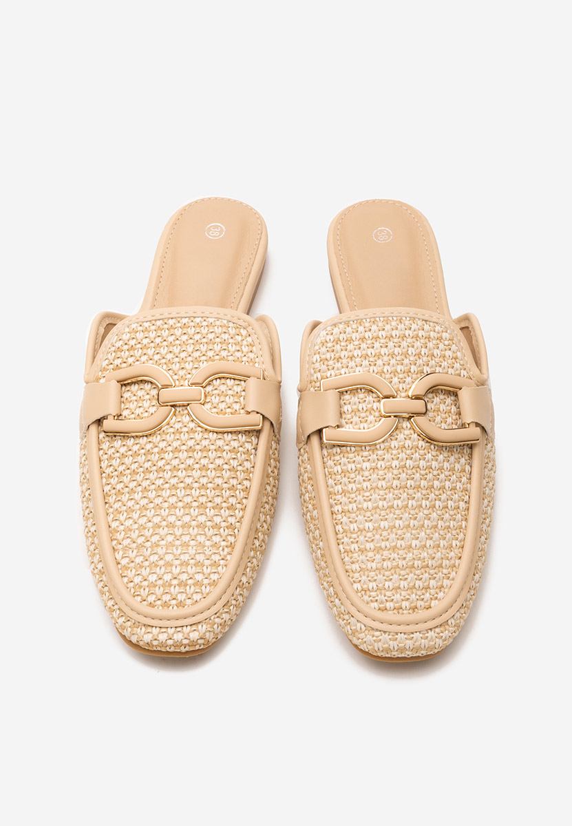 Zoccoli donna Kerya beige