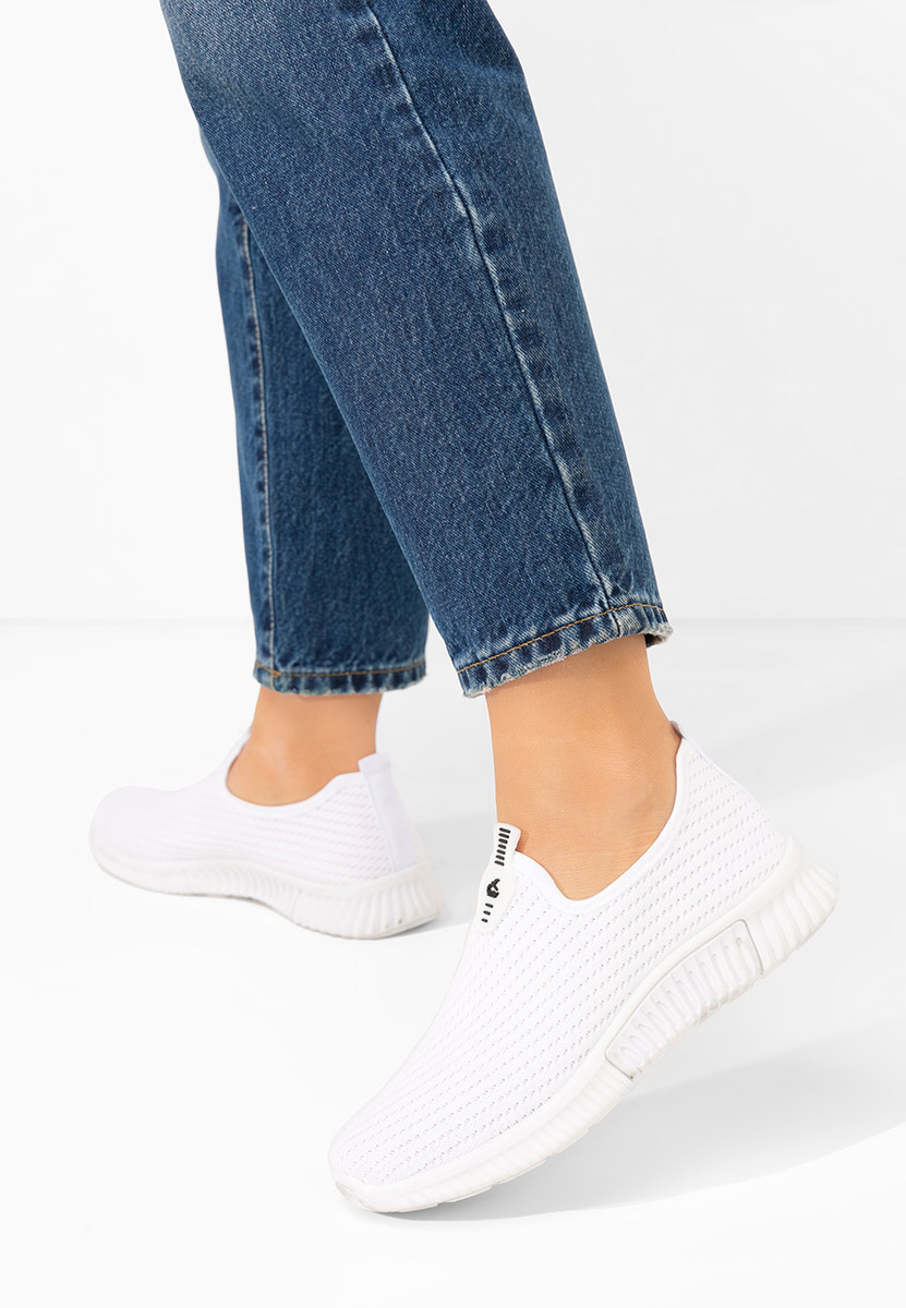 Scarpe da ginnastic Slip-On Mauda bianchi