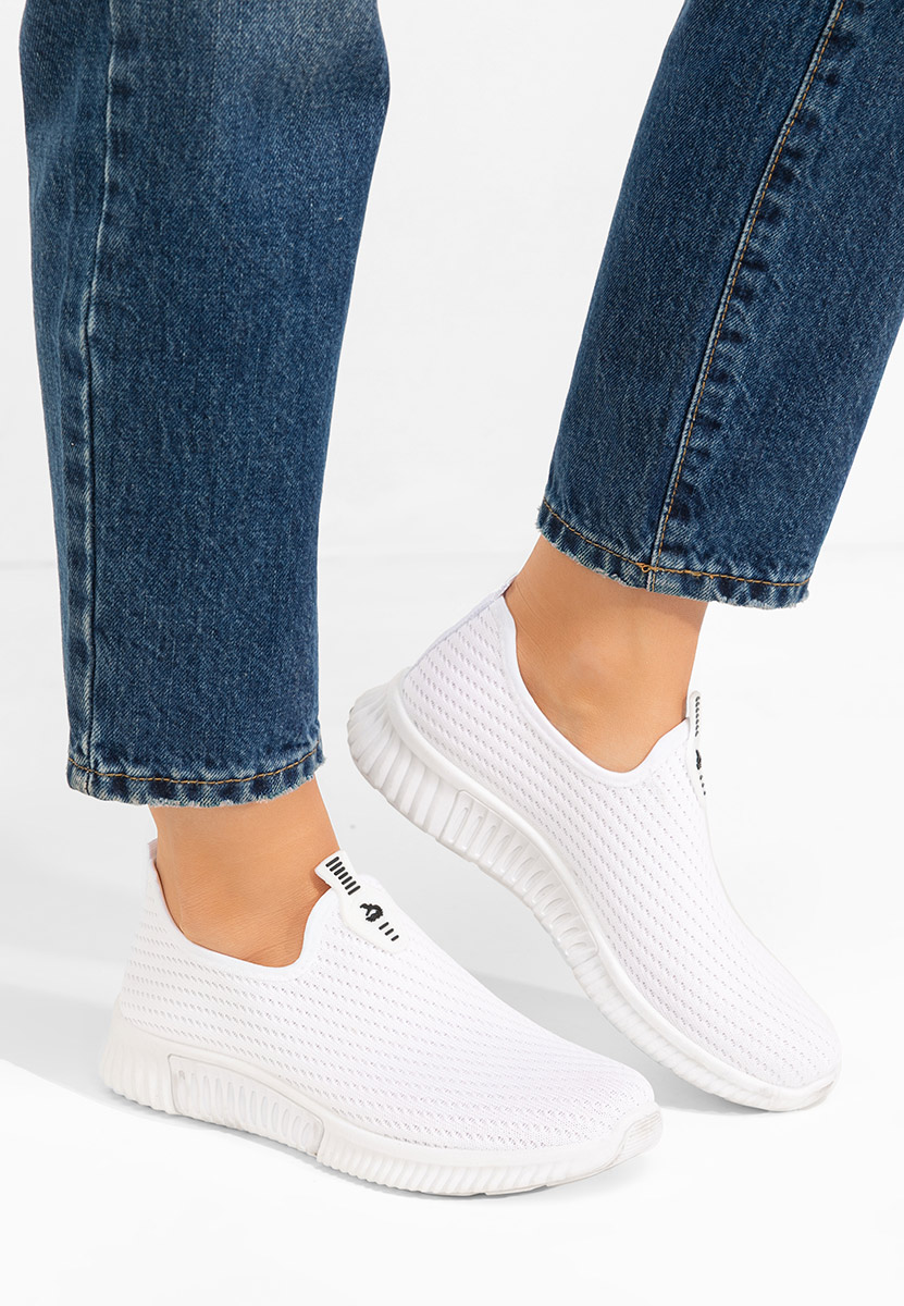 Scarpe da ginnastic Slip-On Mauda bianchi