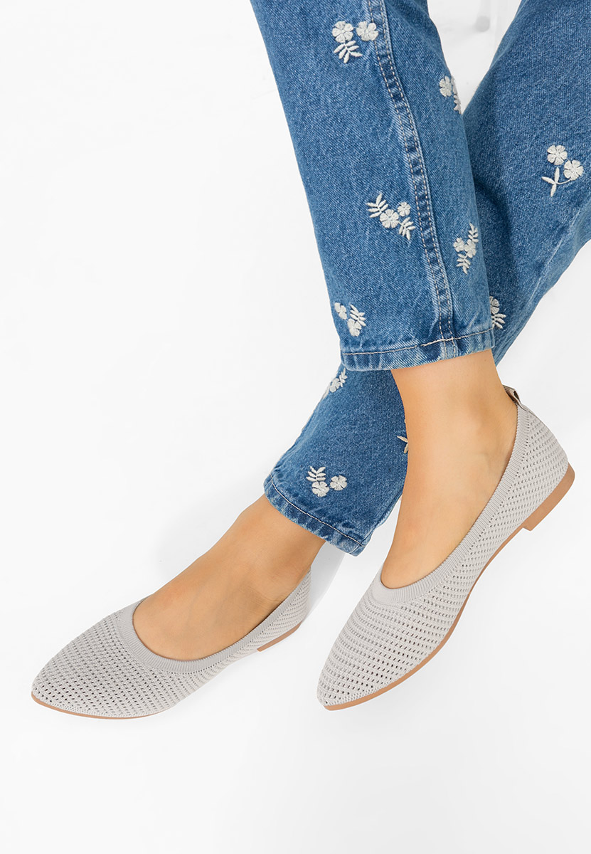 Ballerine Letysia V4 argento