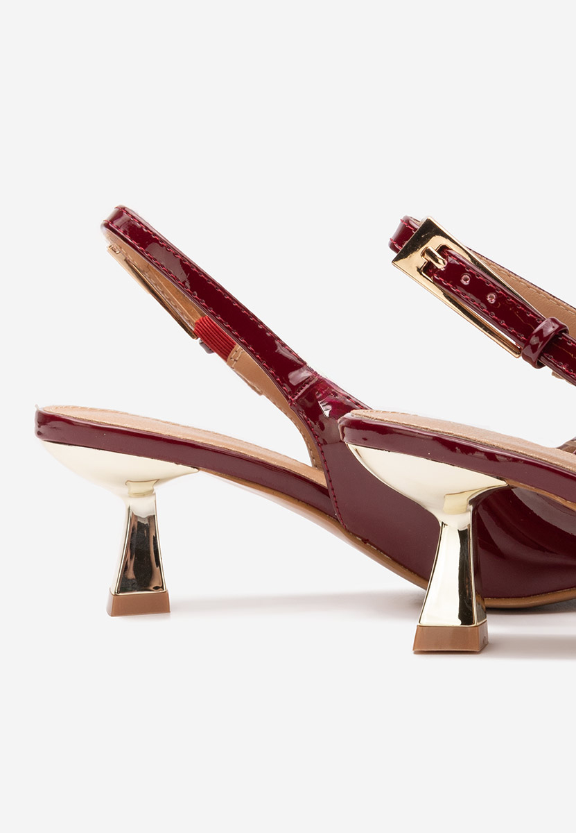 Décolleté Slingback Ayako granata