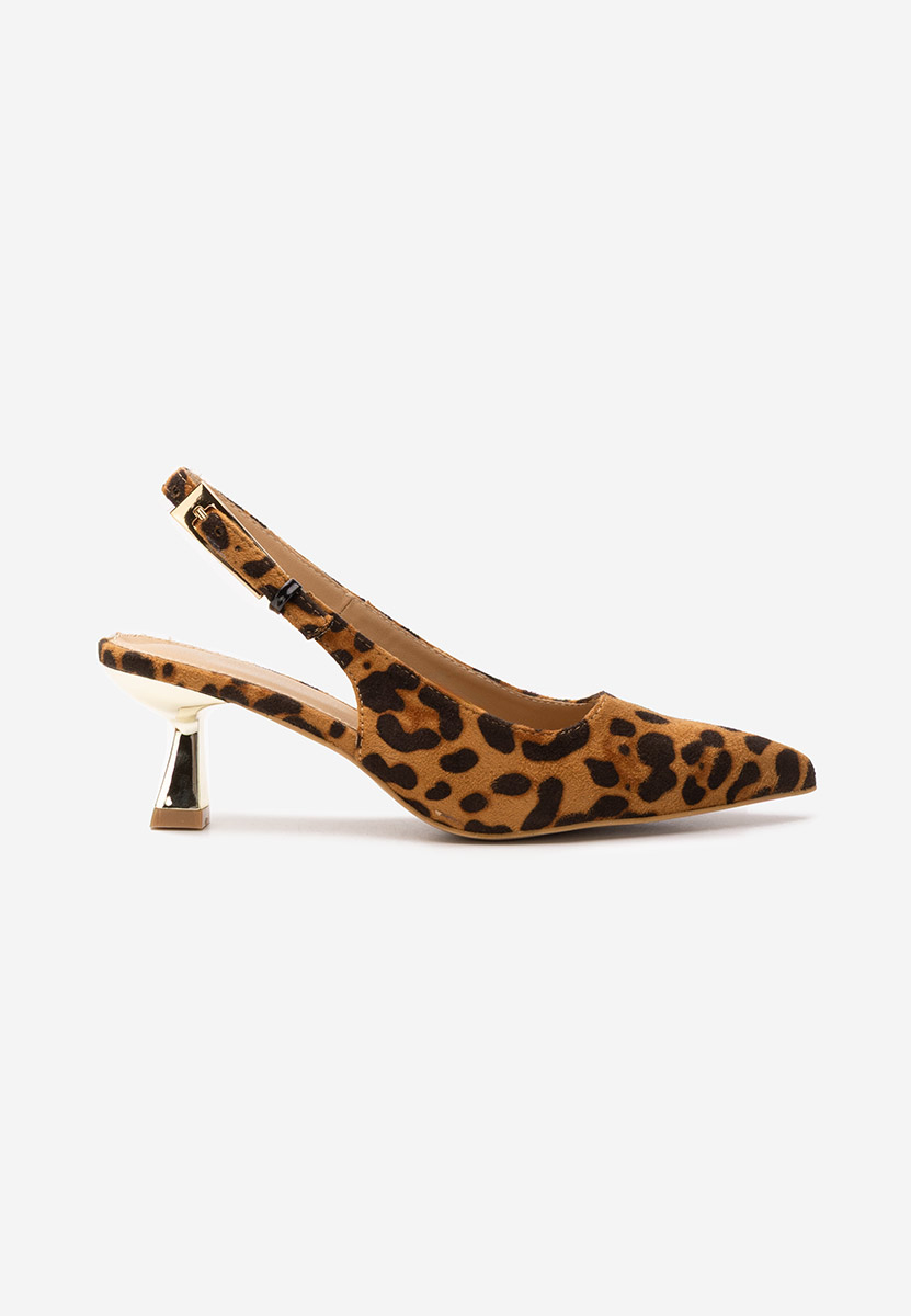 Décolleté Slingback Ayako leopardi