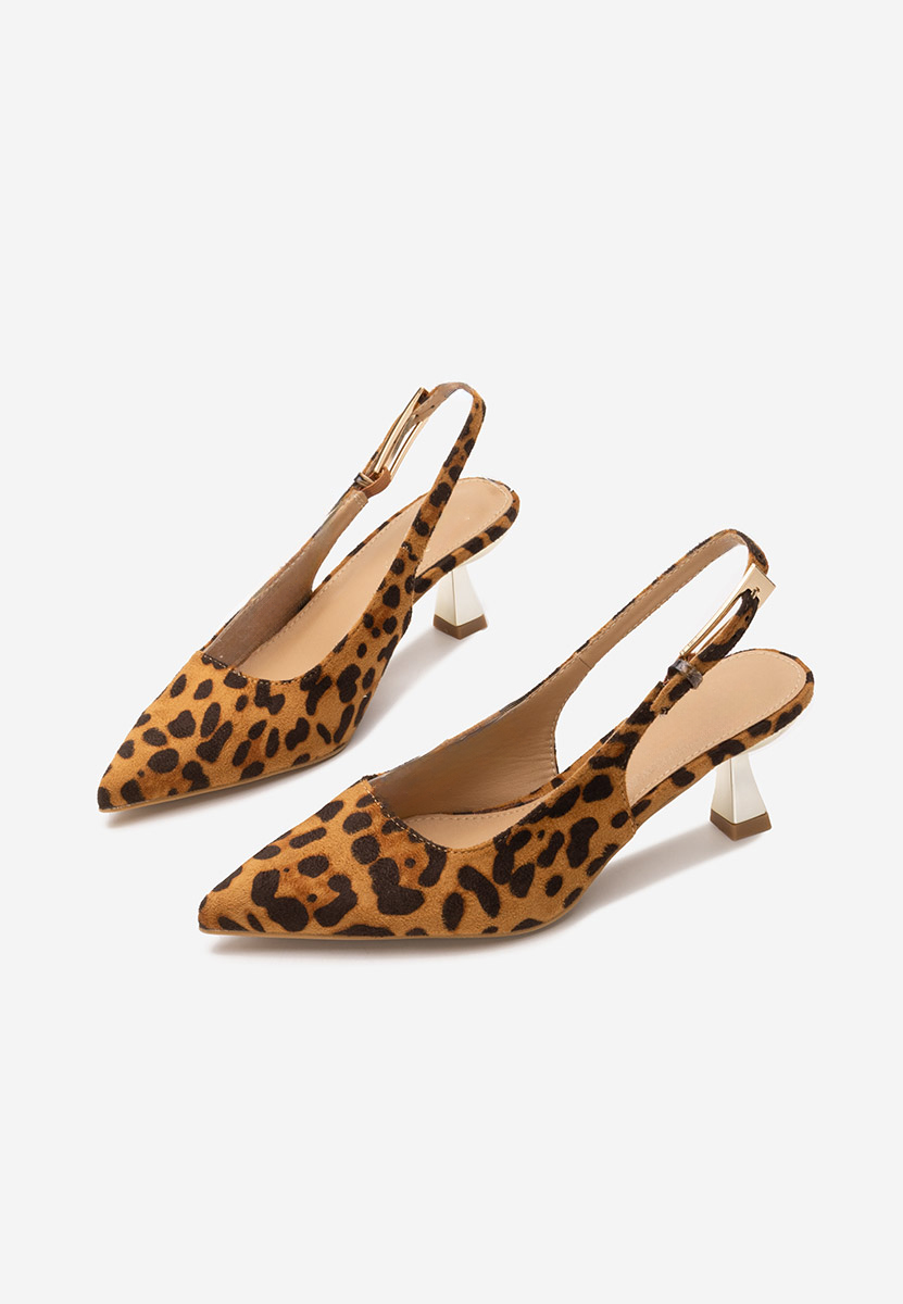 Décolleté Slingback Ayako leopardi
