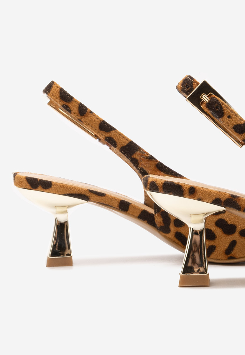 Décolleté Slingback Ayako leopardi