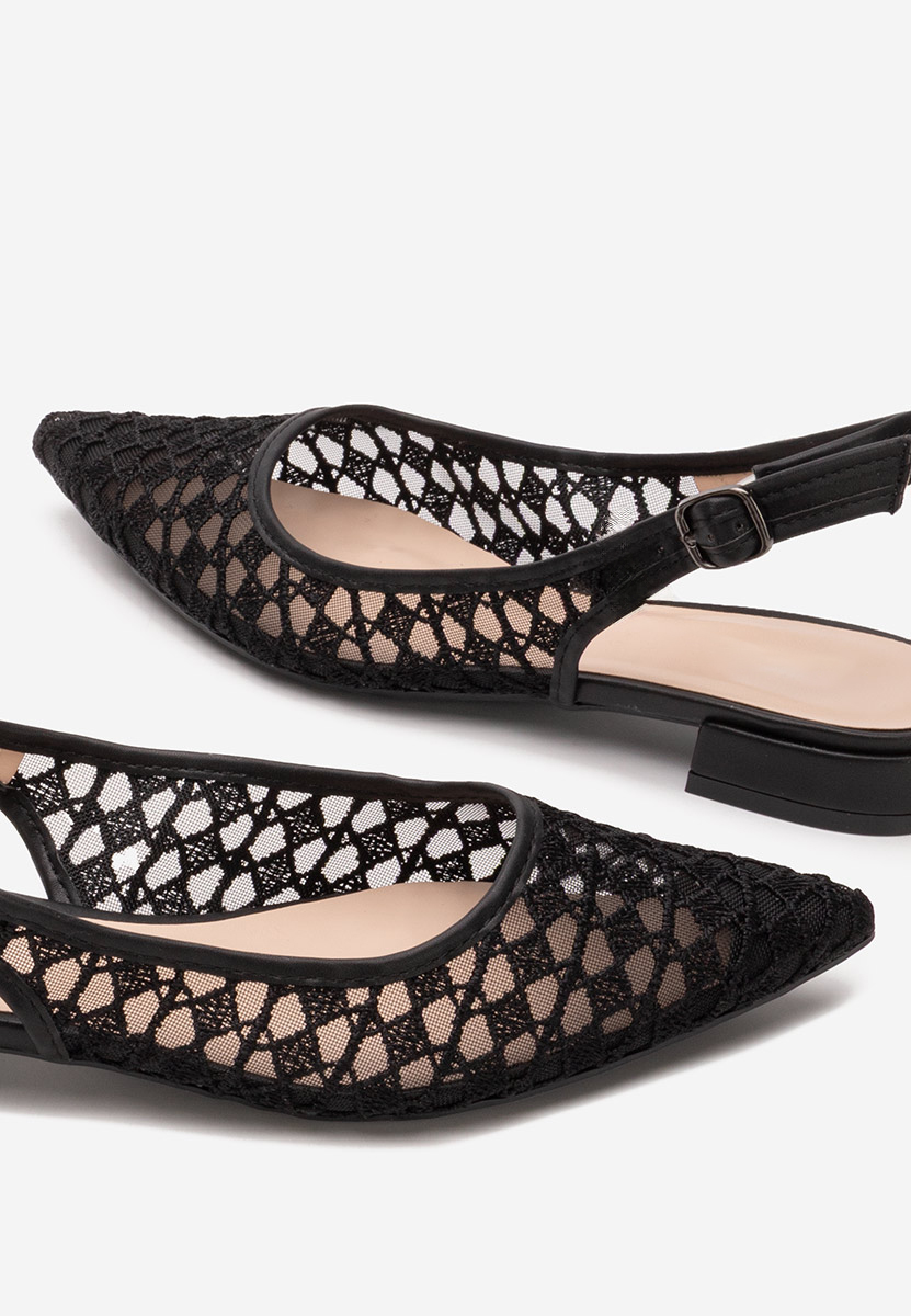 Décolleté Slingback Alysya nero