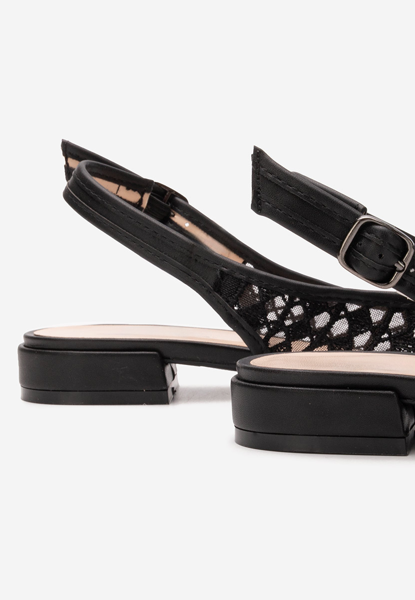 Décolleté Slingback Alysya nero