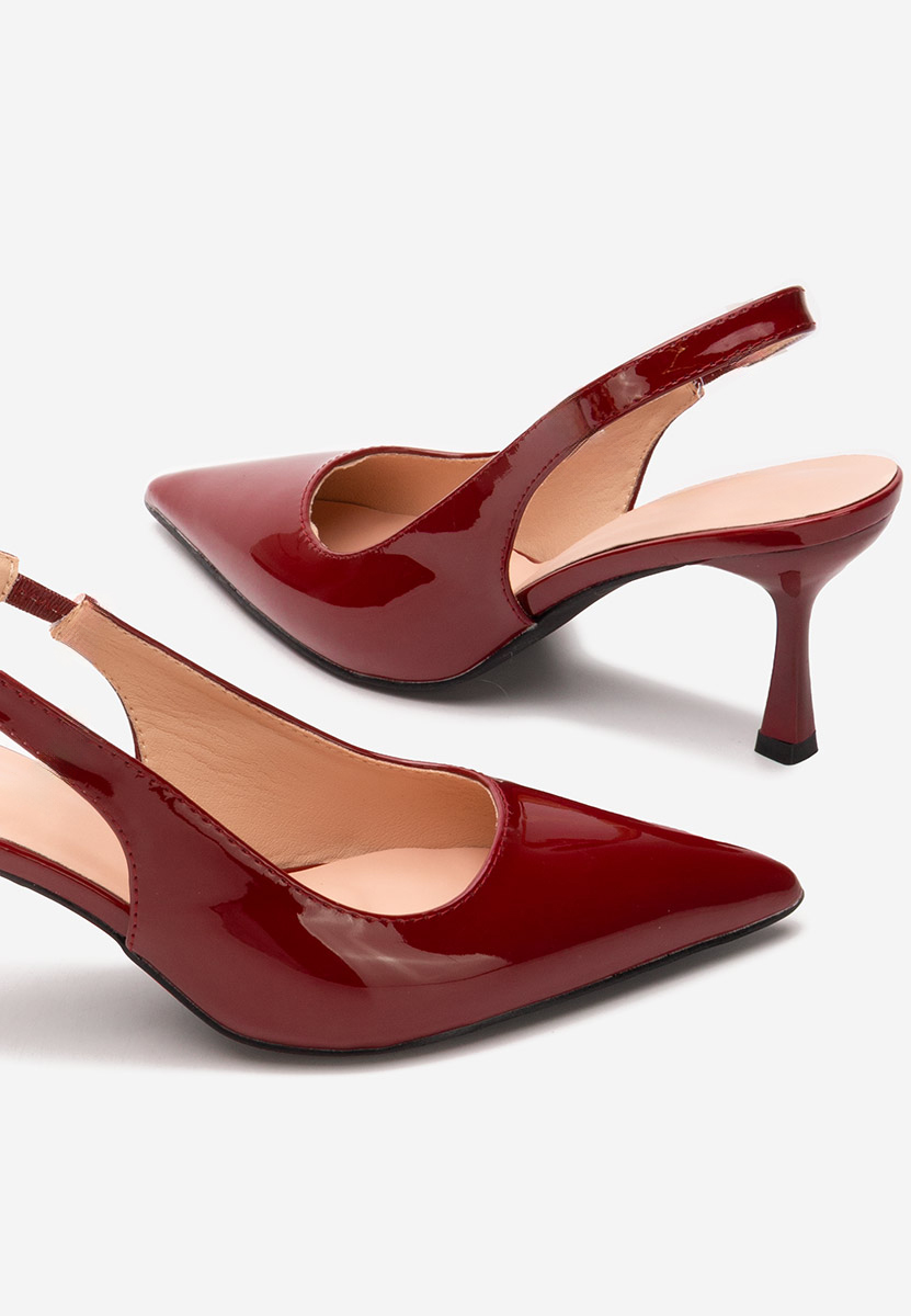 Décolleté Slingback Laurina bordo