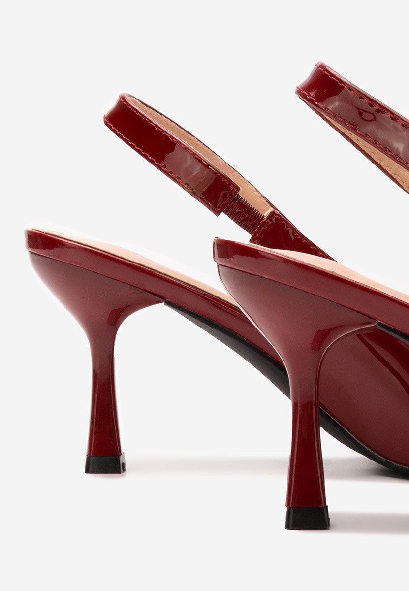 Décolleté Slingback Laurina bordo