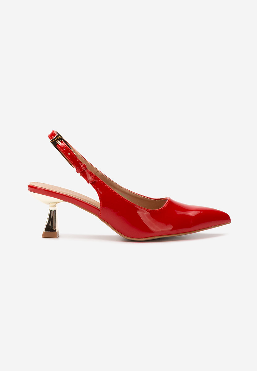 Décolleté Slingback Ayako rosso