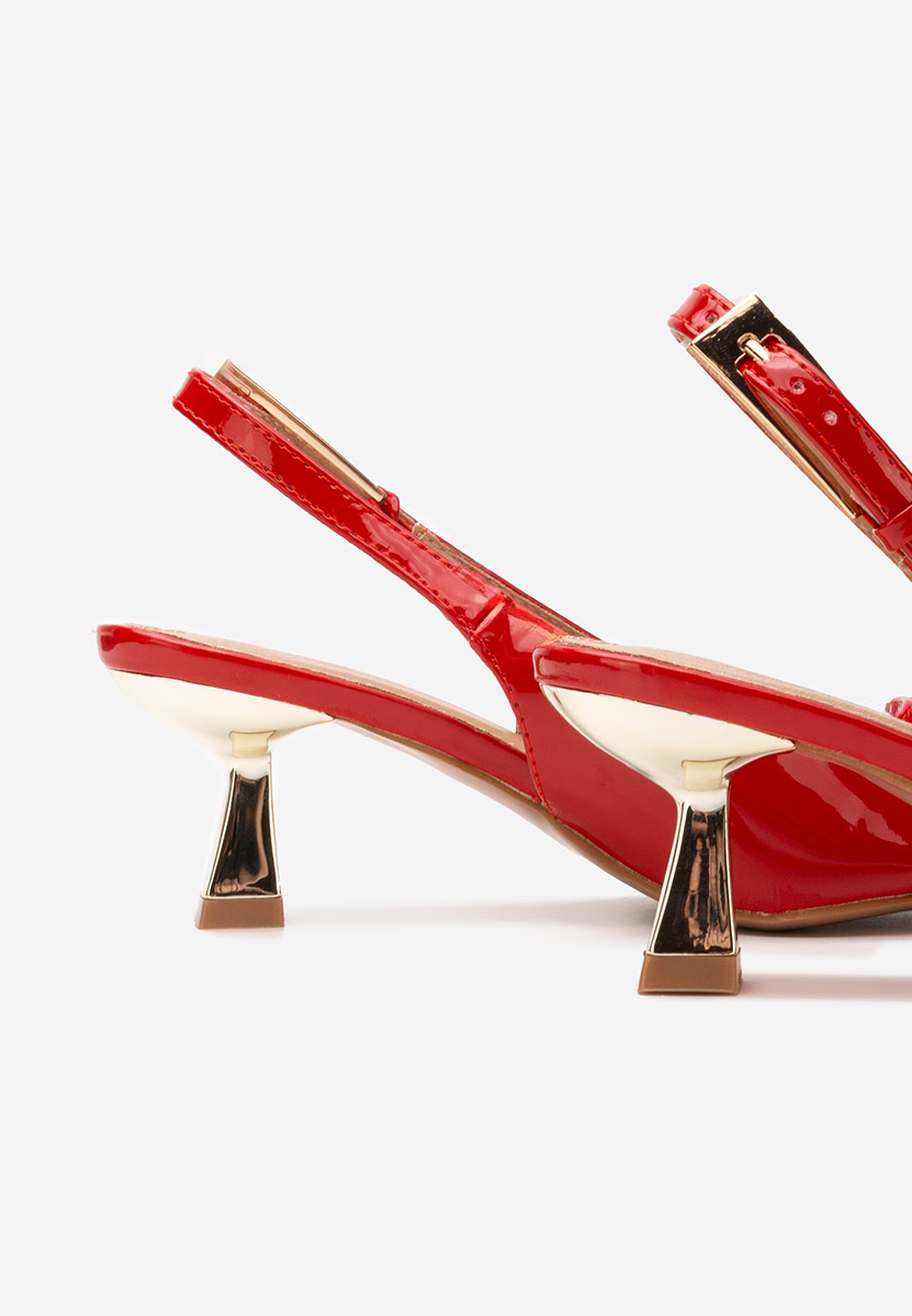 Décolleté Slingback Ayako rosso