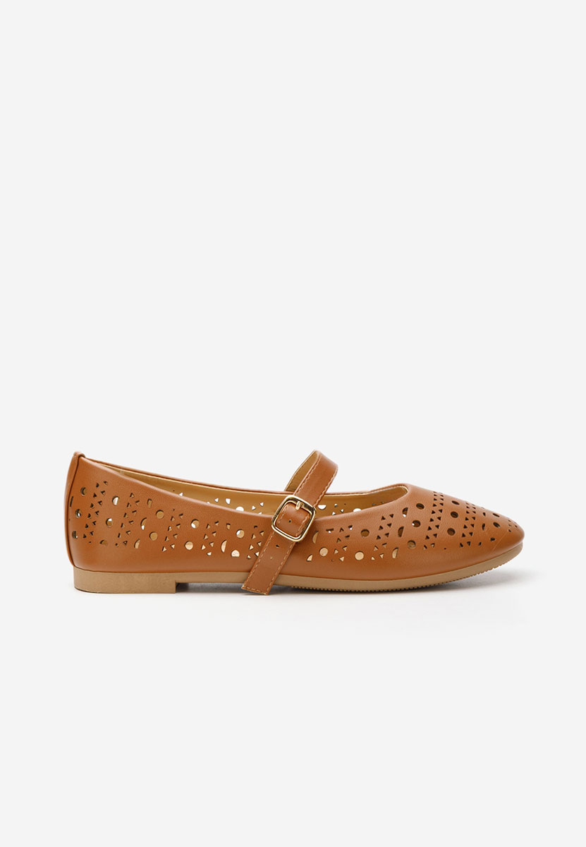 Ballerine Porsha camel