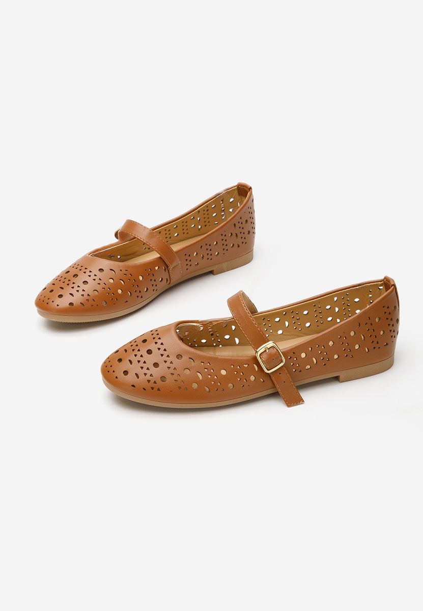 Ballerine Porsha camel
