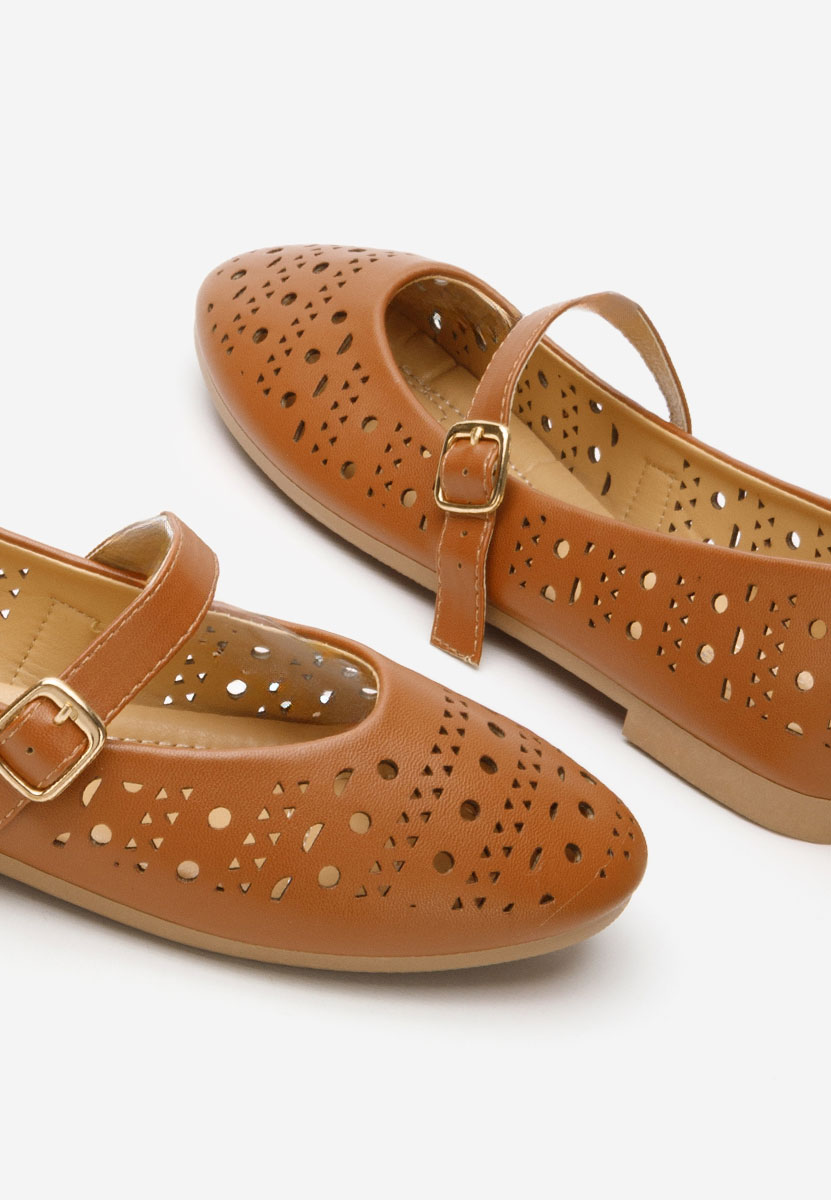 Ballerine Porsha camel