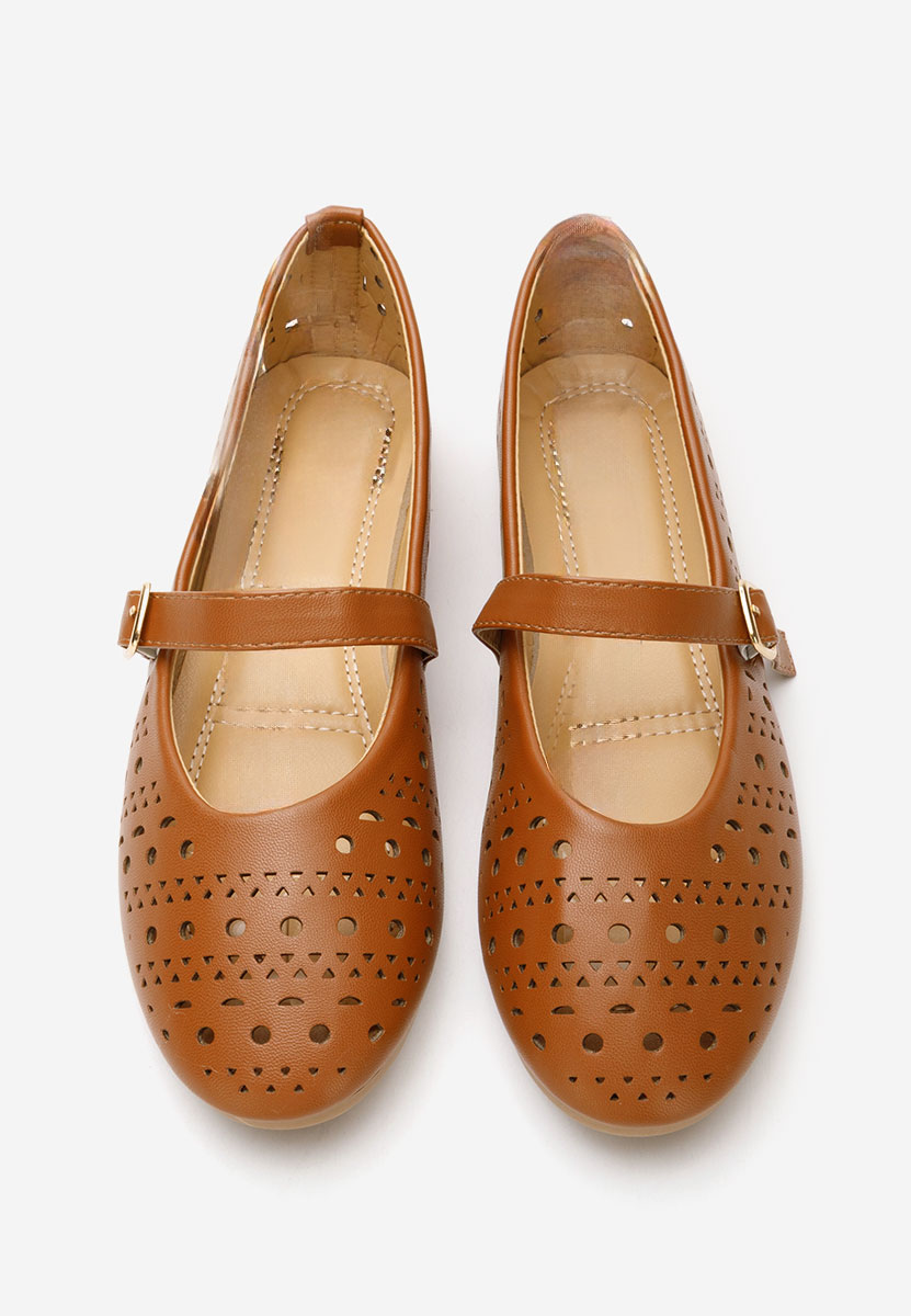 Ballerine Porsha camel