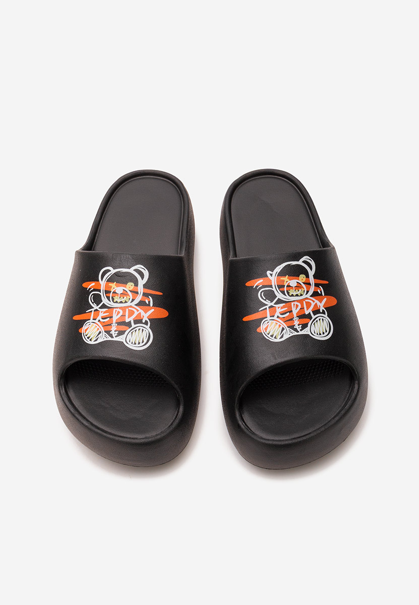 Ciabatte platform Shirlene nero