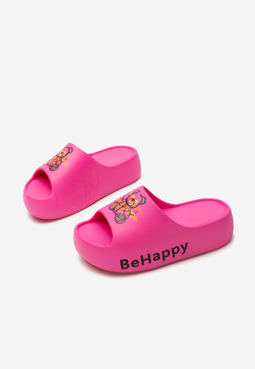 Ciabatte platform Shirlene fucsia