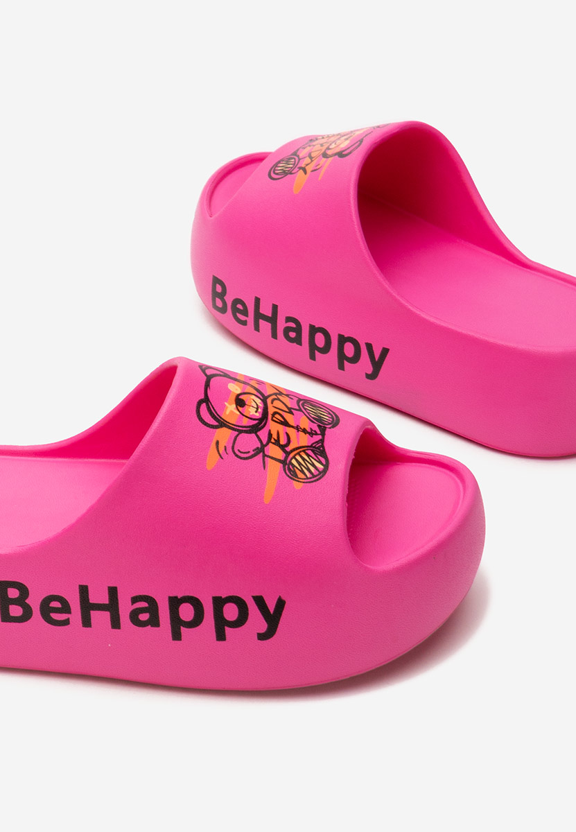 Ciabatte platform Shirlene fucsia