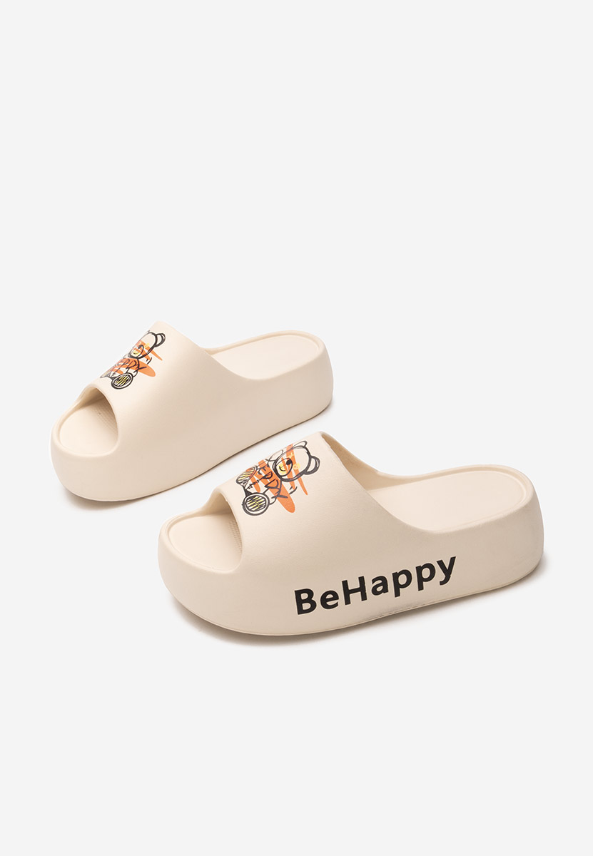 Ciabatte platform Shirlene beige