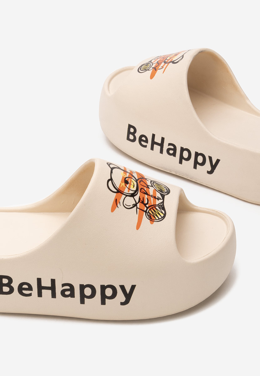 Ciabatte platform Shirlene beige