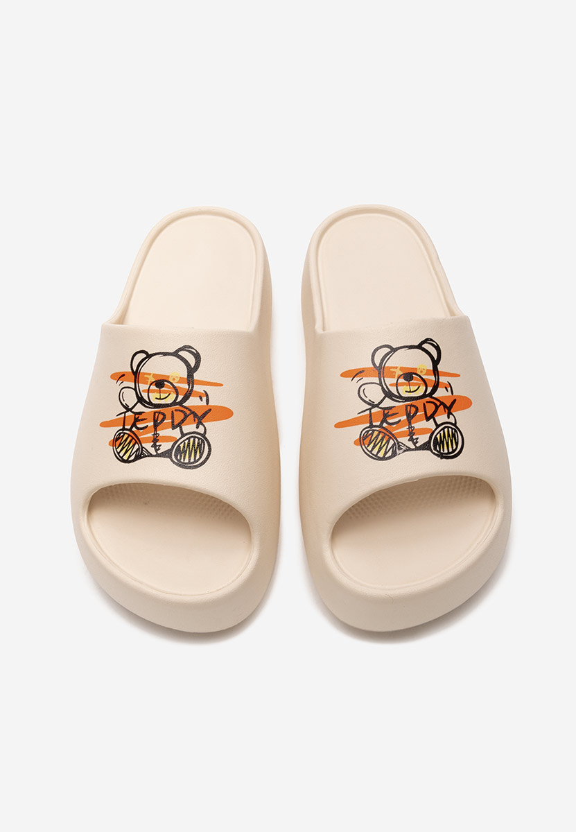 Ciabatte platform Shirlene beige