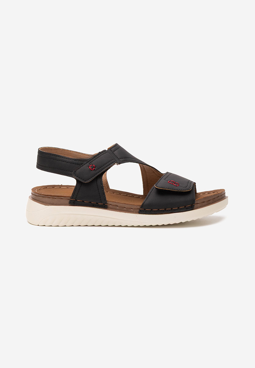 Sandali bassi donna Metina V2 nero