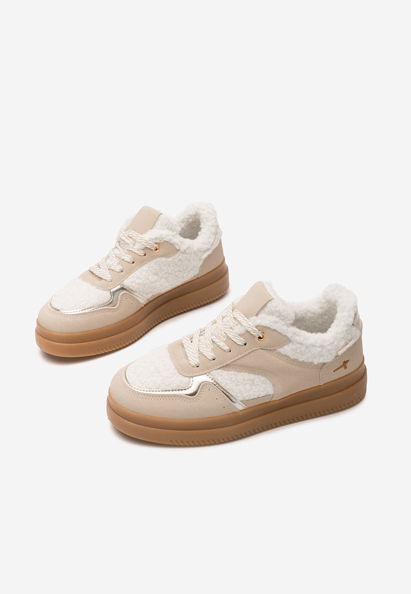 Sneakers donna Maisie beige