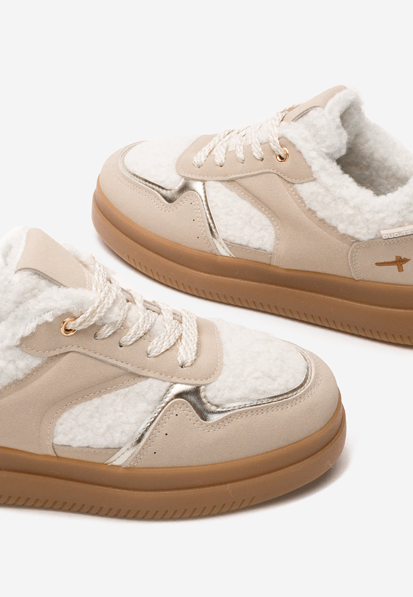 Sneakers donna Maisie beige