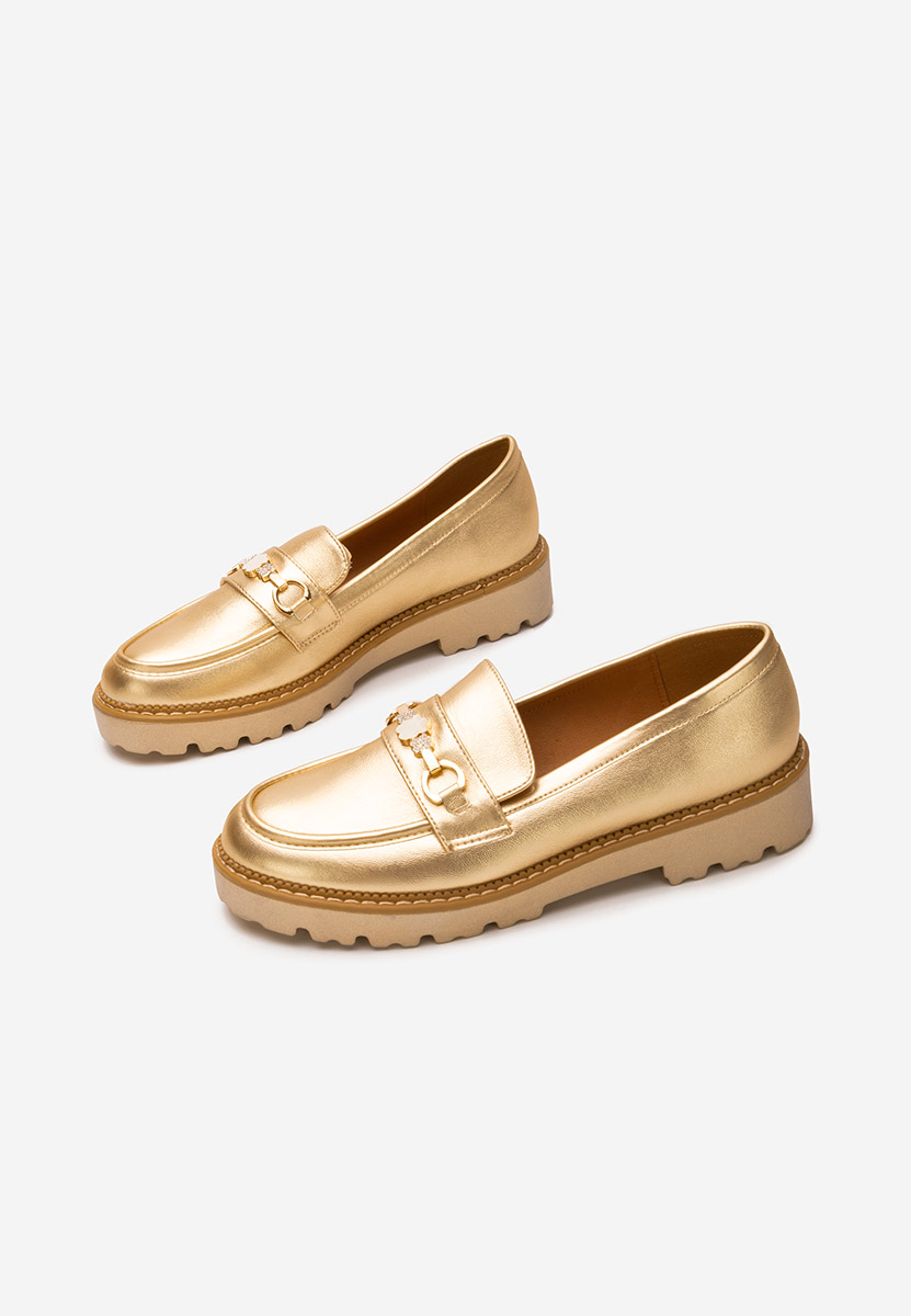 Mocassini da donna Aelle V2 oro