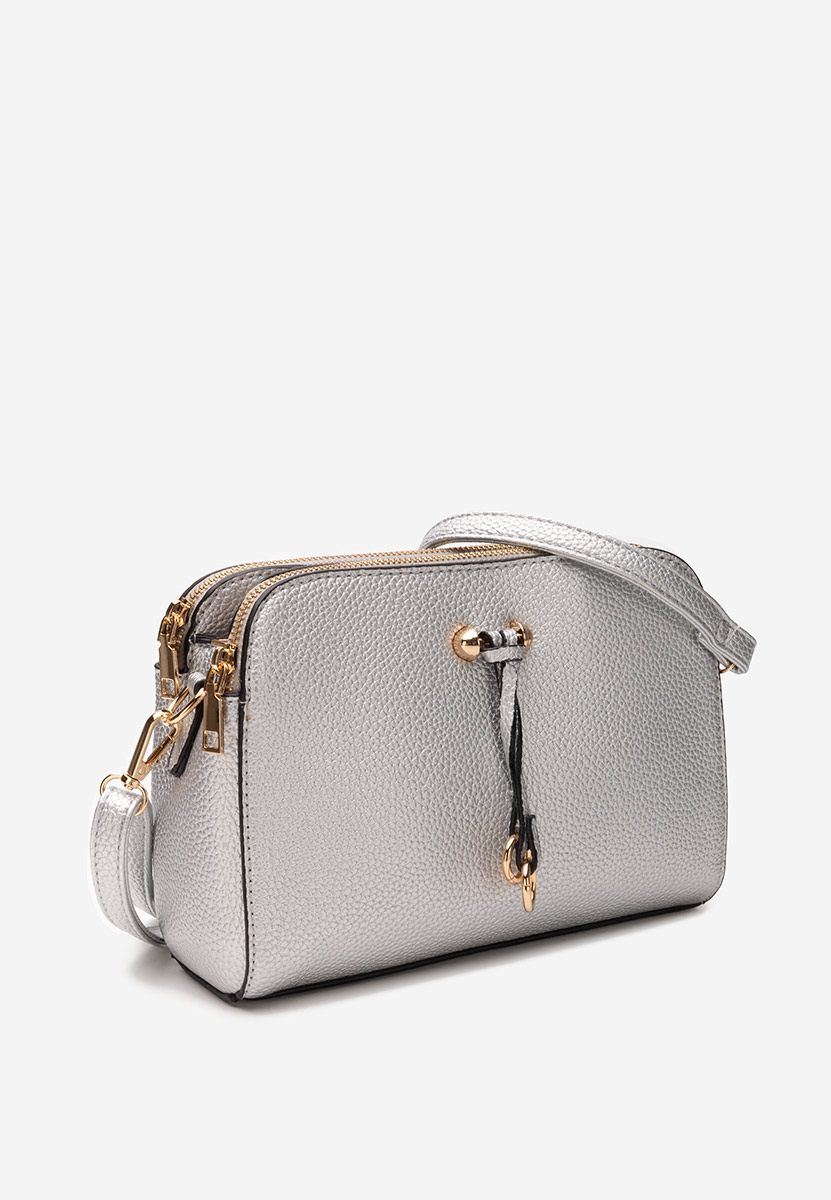 Borsa a spalla Regale argento