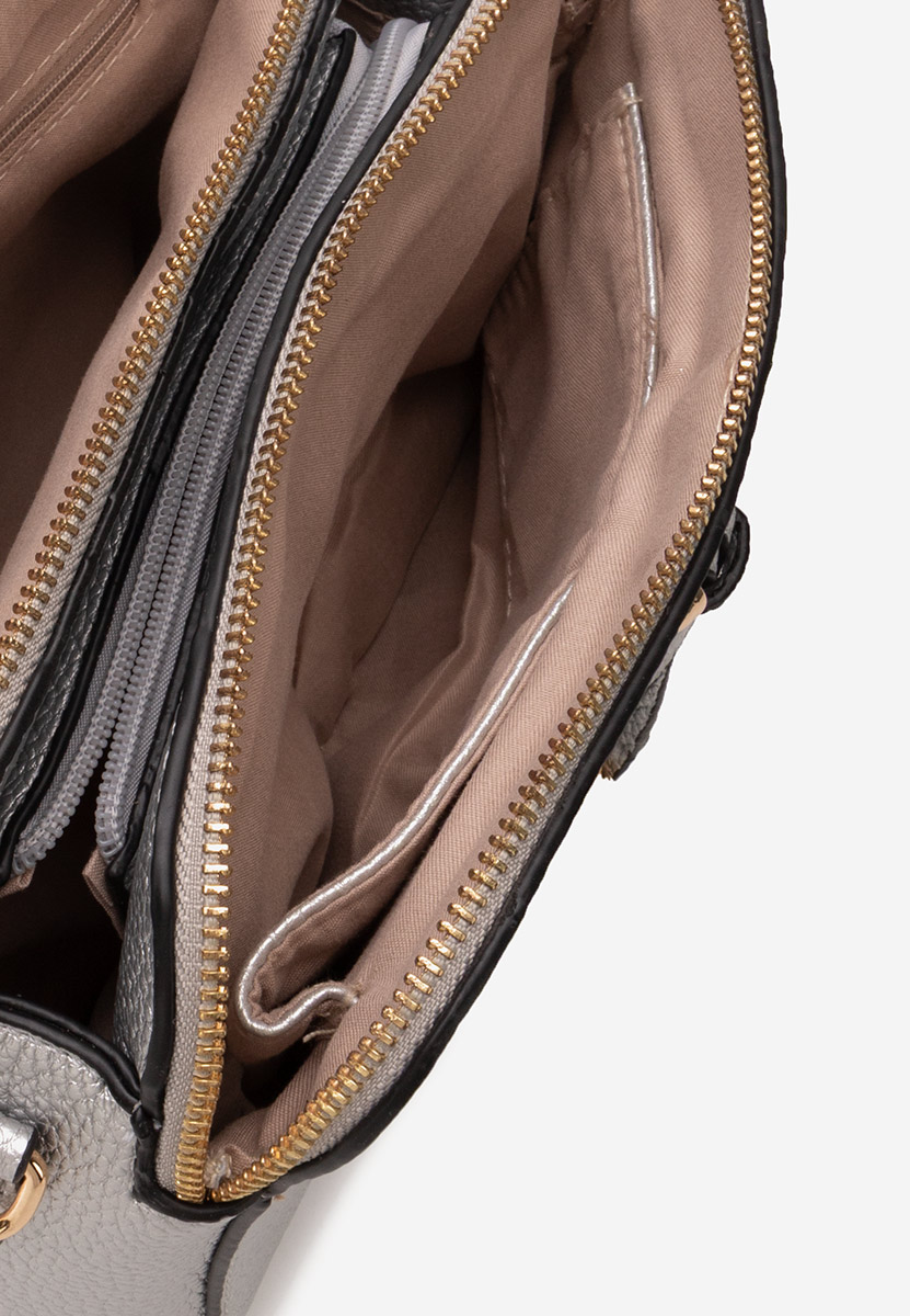 Borsa a spalla Regale argento