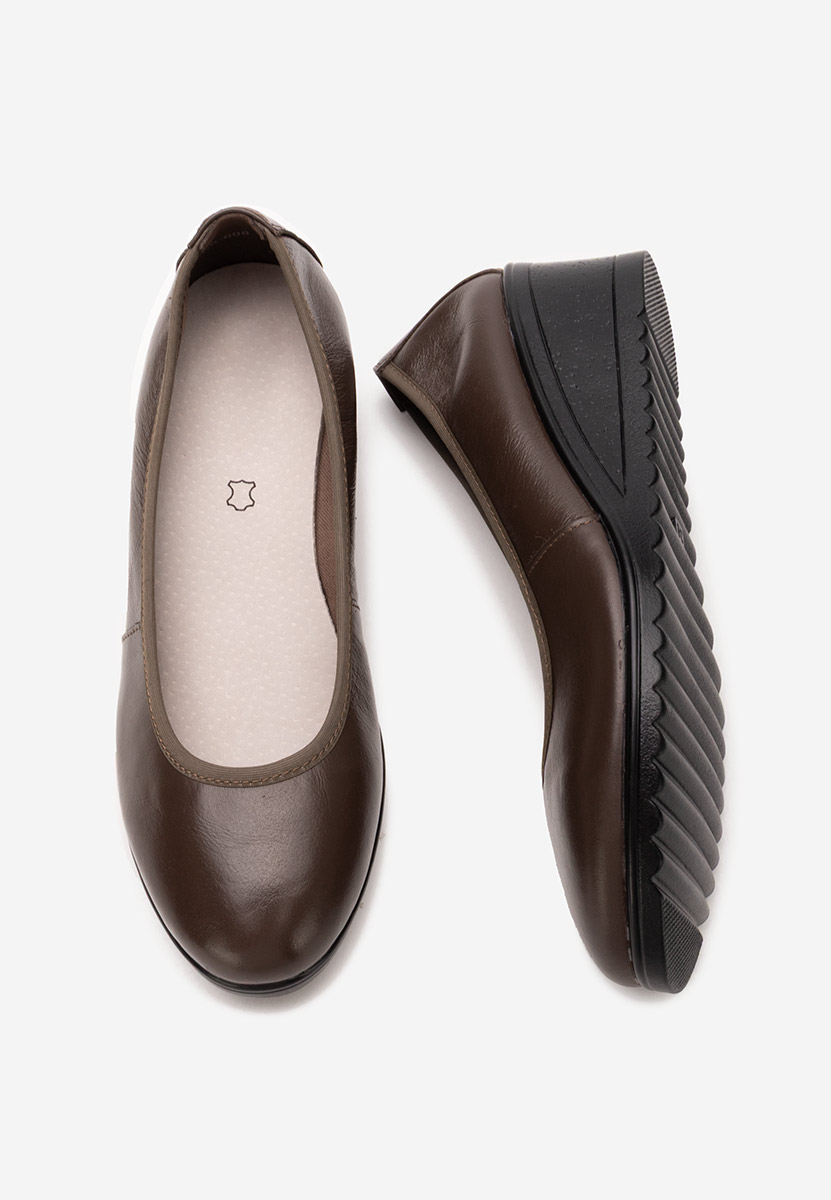 Scarpe con zeppa Josmia cachi