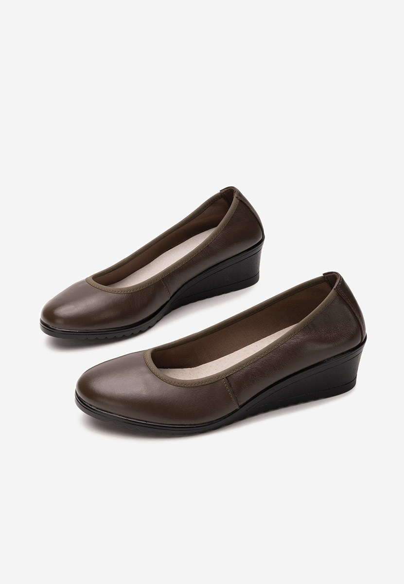 Scarpe con zeppa Josmia cachi