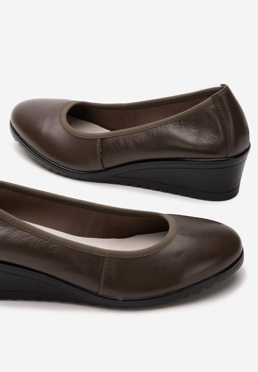 Scarpe con zeppa Josmia cachi