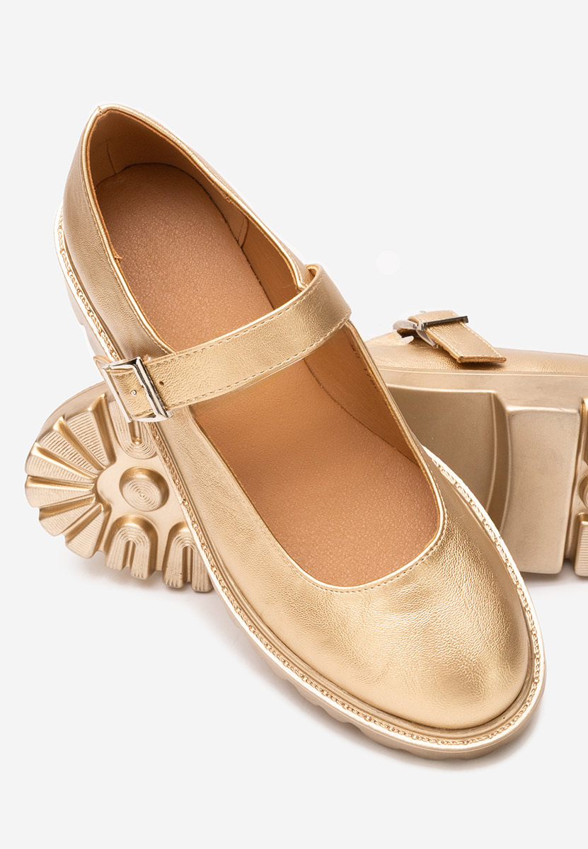 Scarpe basse donna Orias oro