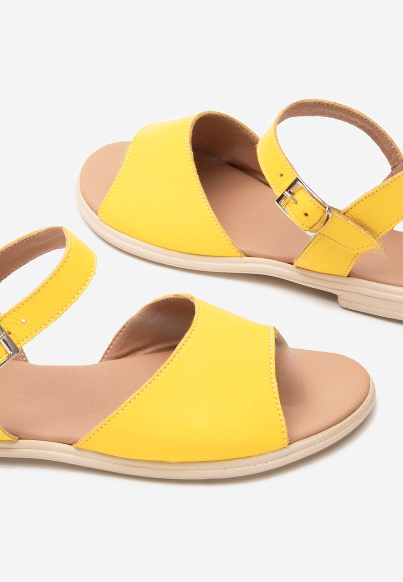 Sandali bassi Viadana gialle