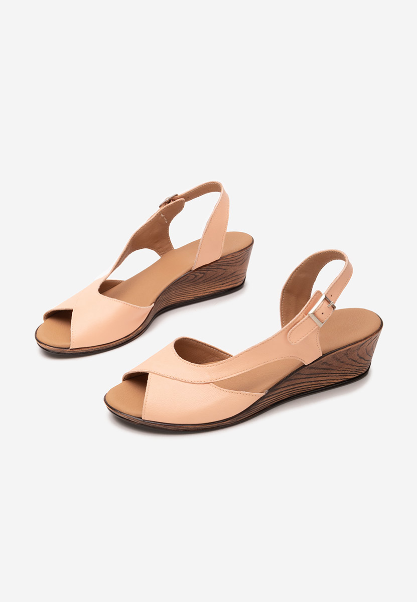 Sandali cuoio Rhonia Rosa