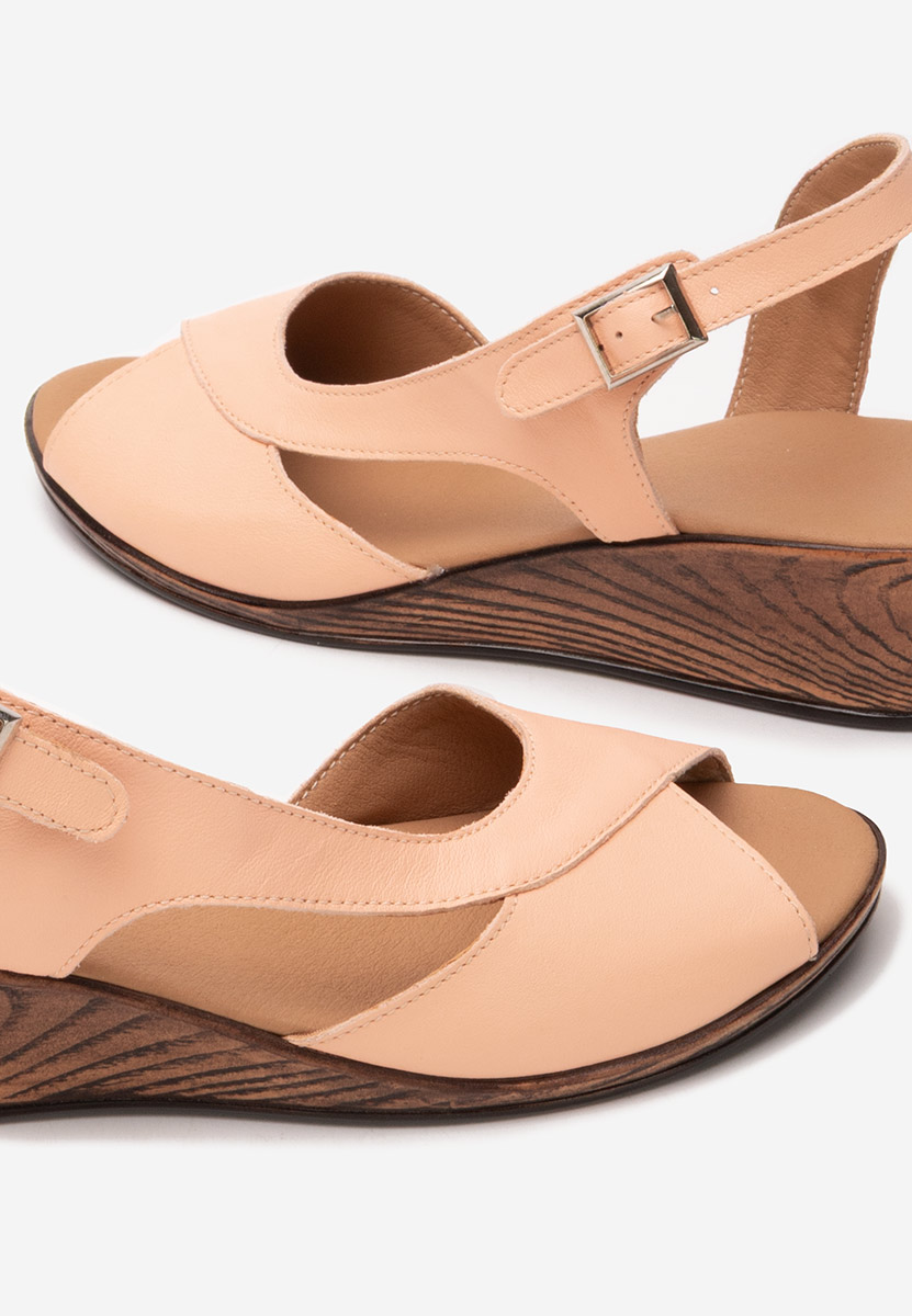 Sandali cuoio Rhonia Rosa