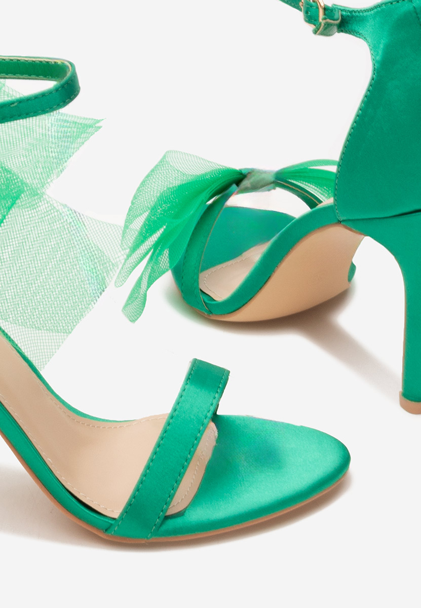Sandali con tacco a spillo  Feneta Verdi