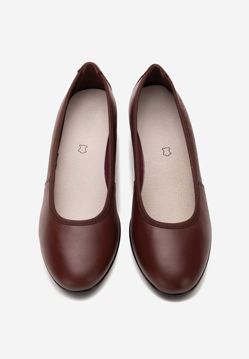 Scarpe con zeppa Josmia granata