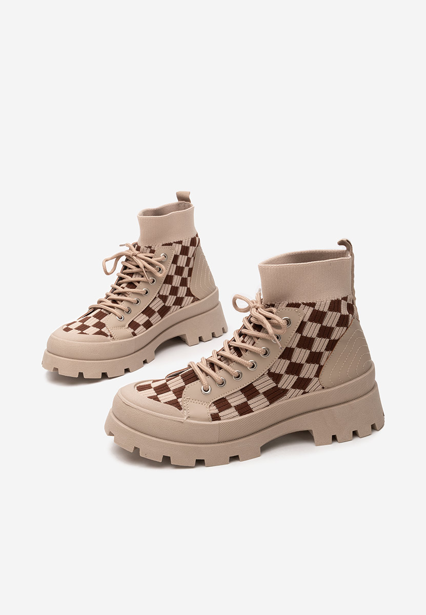 Scarpe da ginnastica High-Top Zendoria V2 Cachi