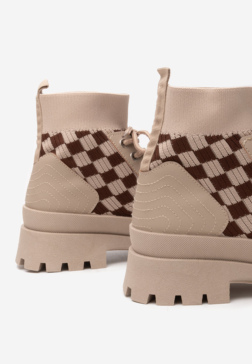 Scarpe da ginnastica High-Top Zendoria V2 Cachi