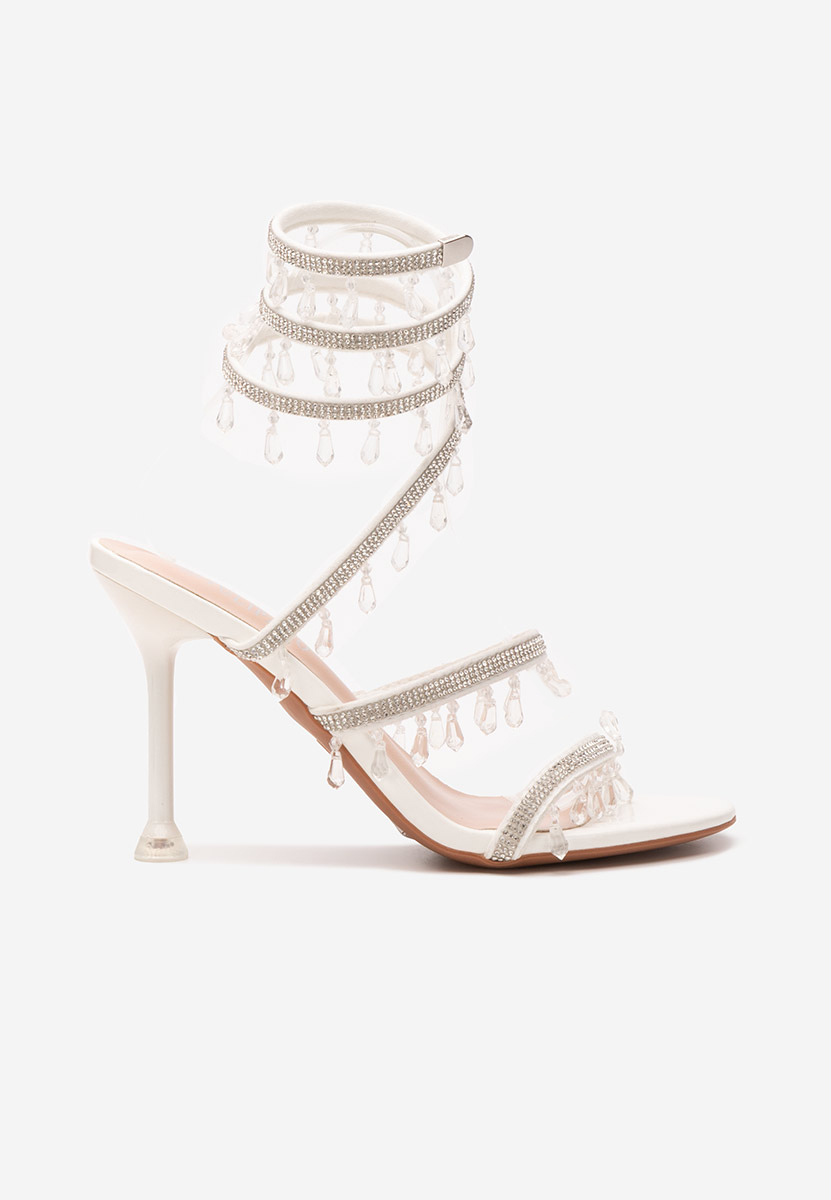 Sandali con tacco a spillo Calisa Bianchi