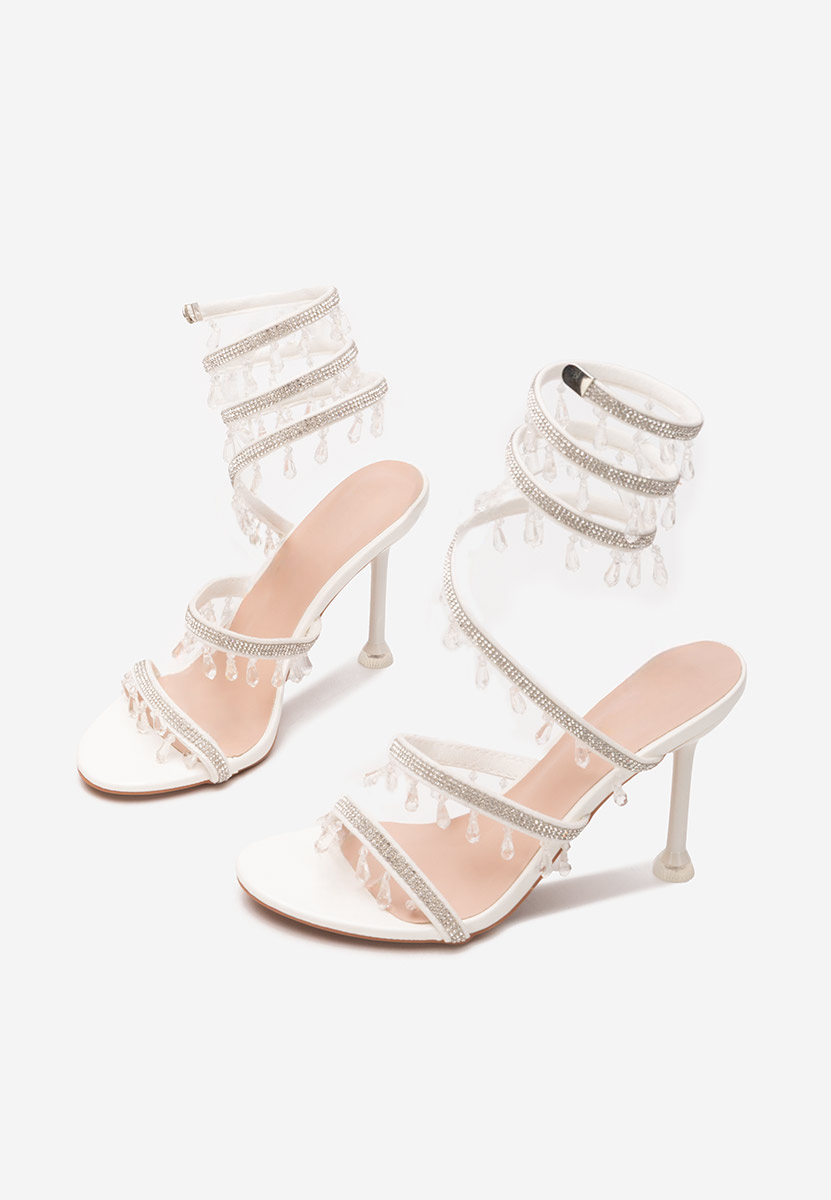 Sandali con tacco a spillo Calisa Bianchi