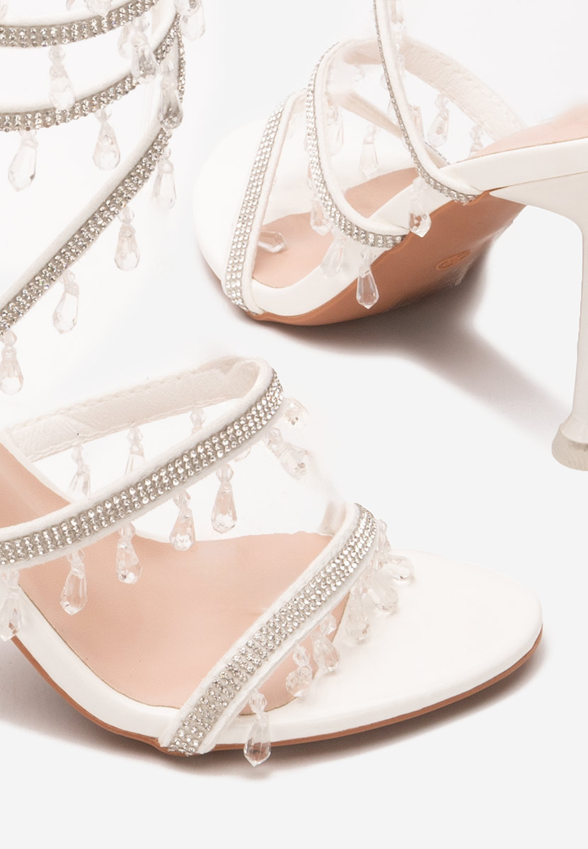 Sandali con tacco a spillo Calisa Bianchi